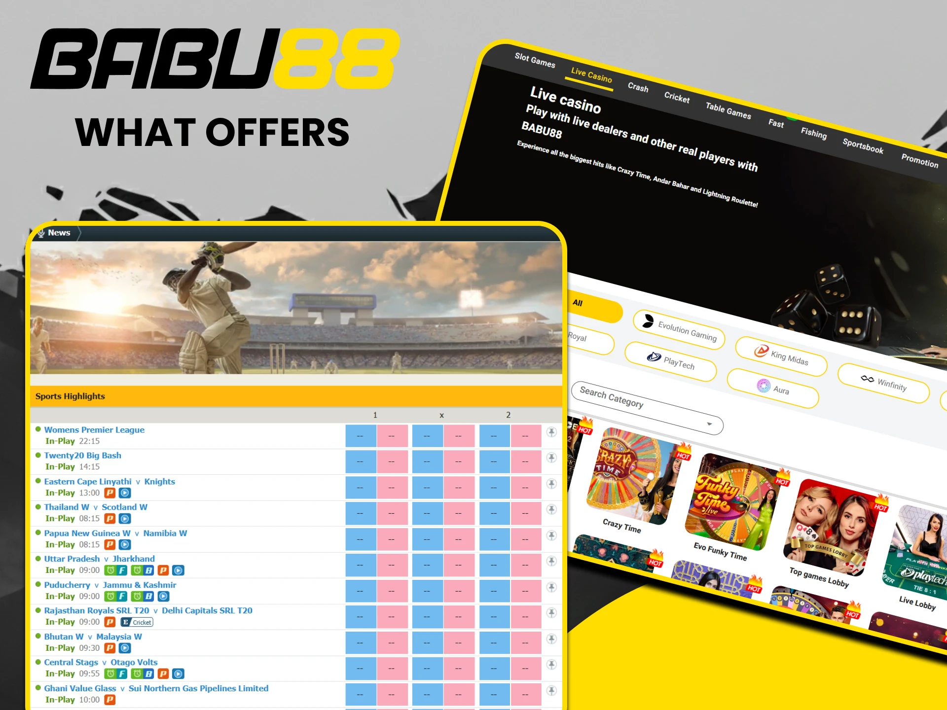 You will find a large number of benefits on the Babu88 website.