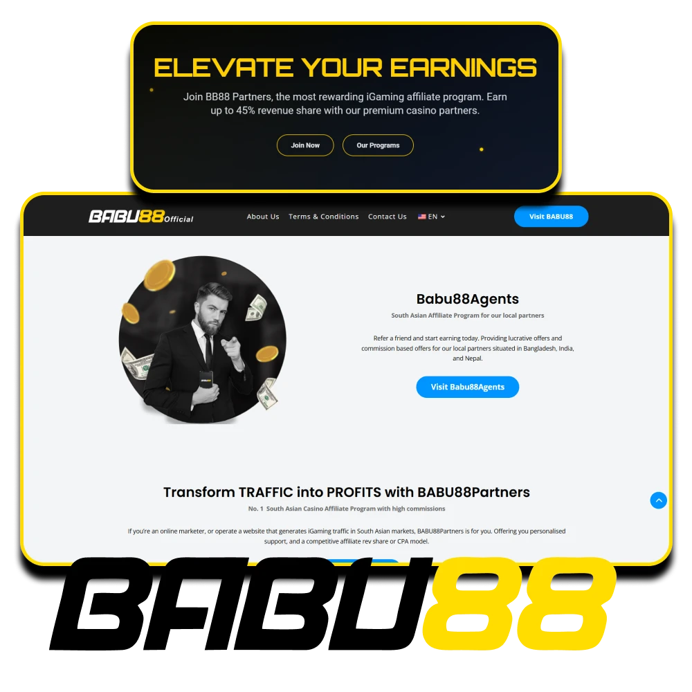 Become a member of the Babu88 affiliate program.