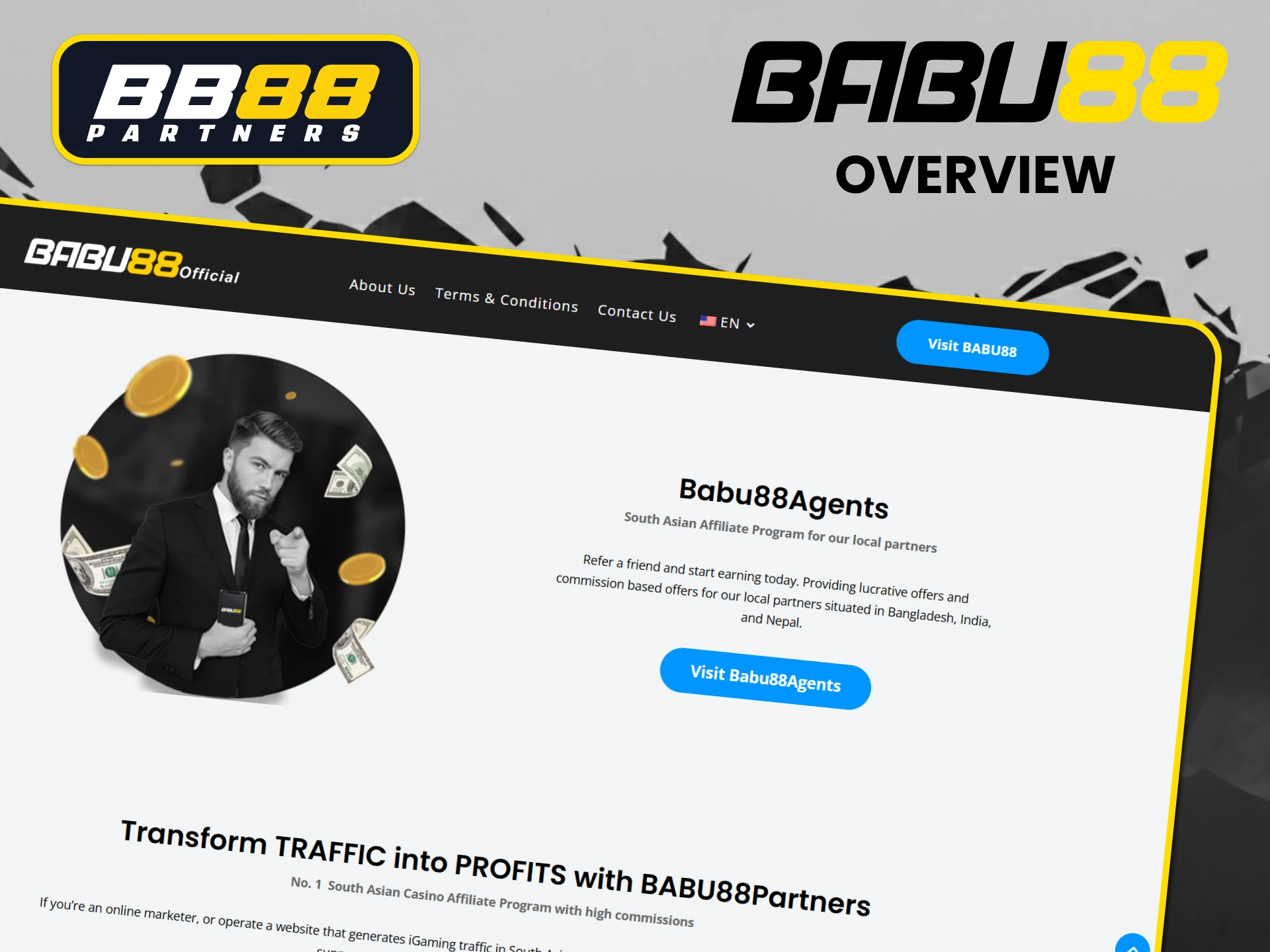 We reviewed the affiliate program Babu88.