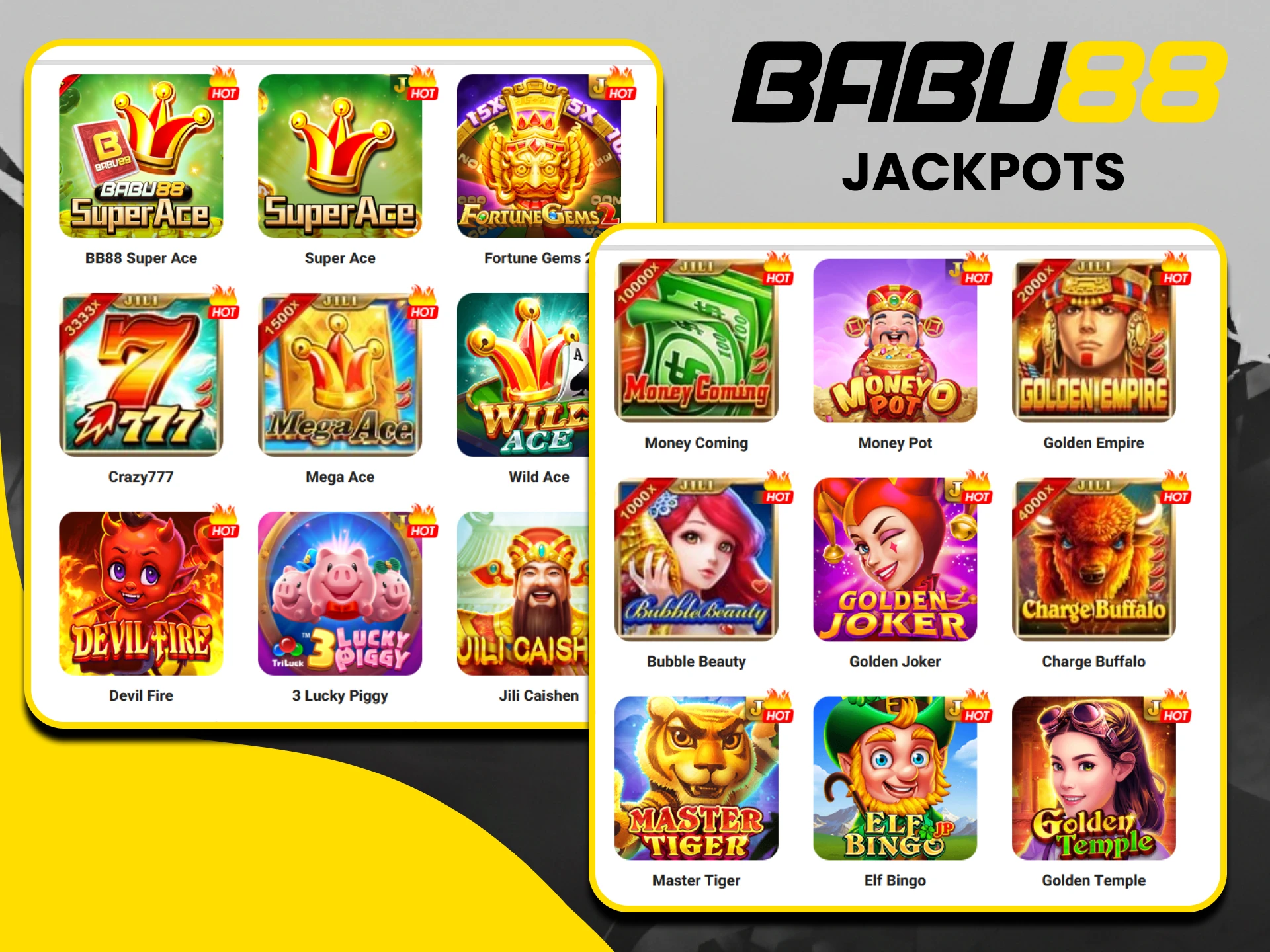 Try to win the jackpot at Babu88.