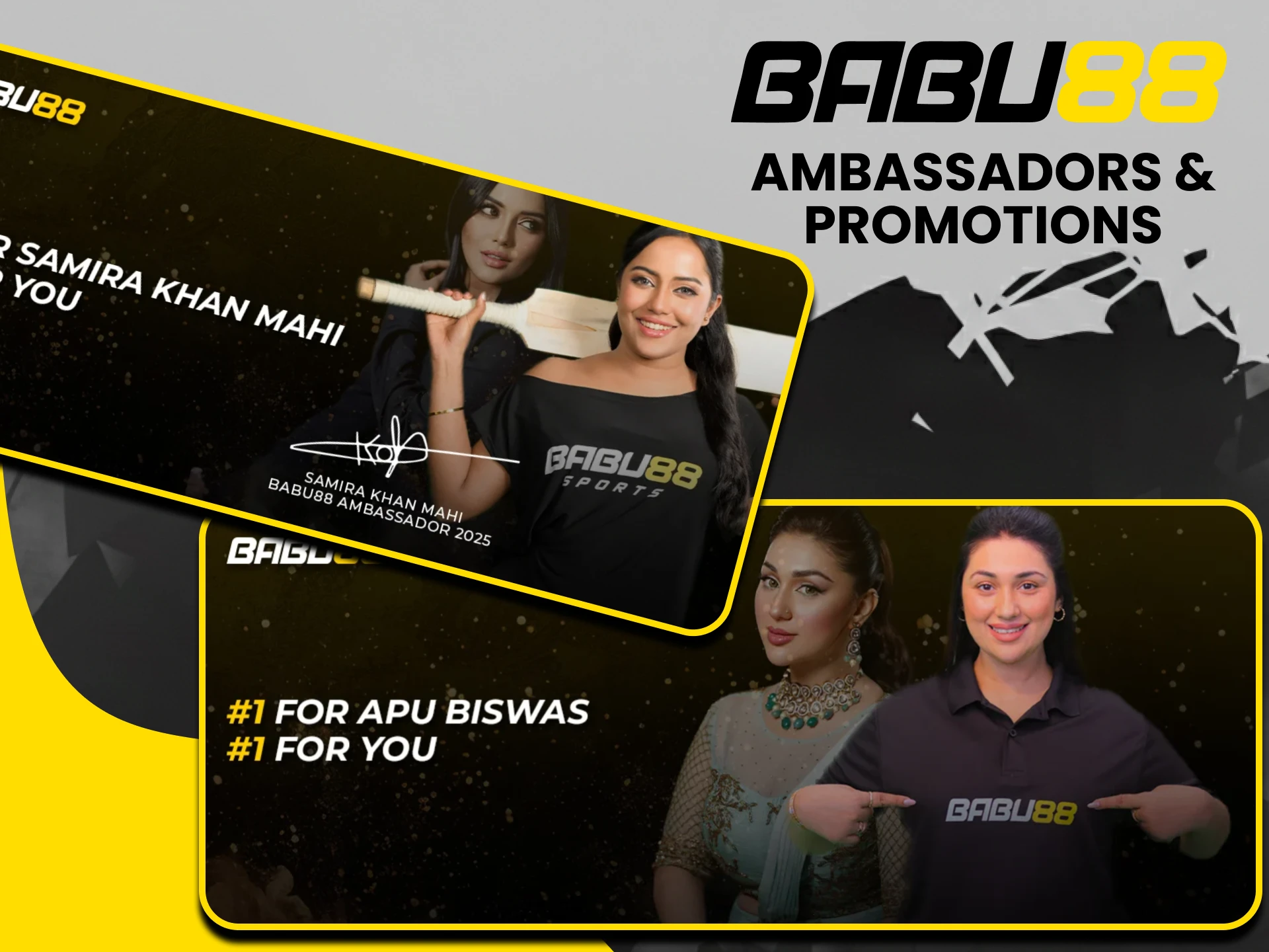 Babu88 has many ambassadors.