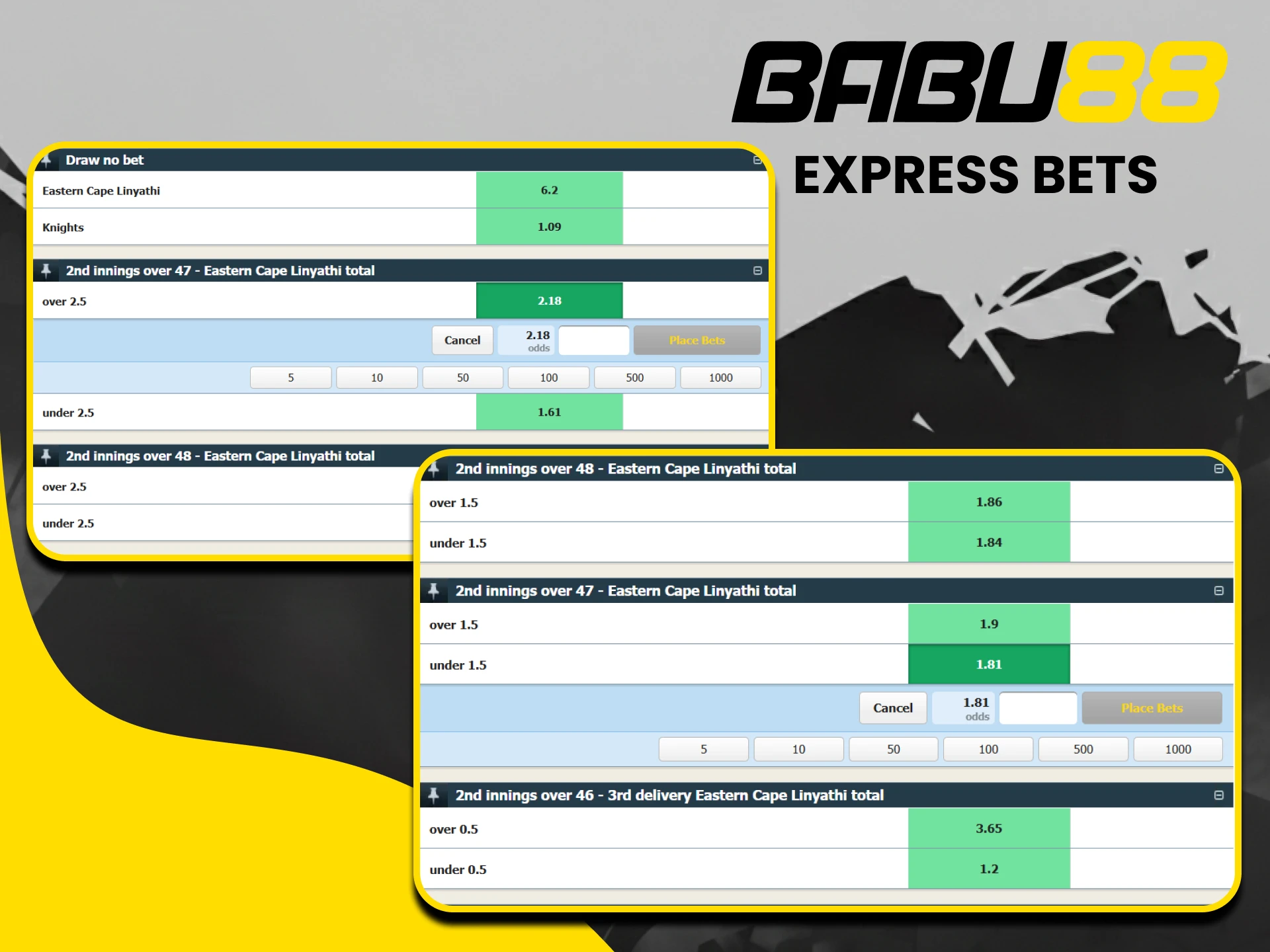 Express' chances of betting on sports from Babu88 have increased.