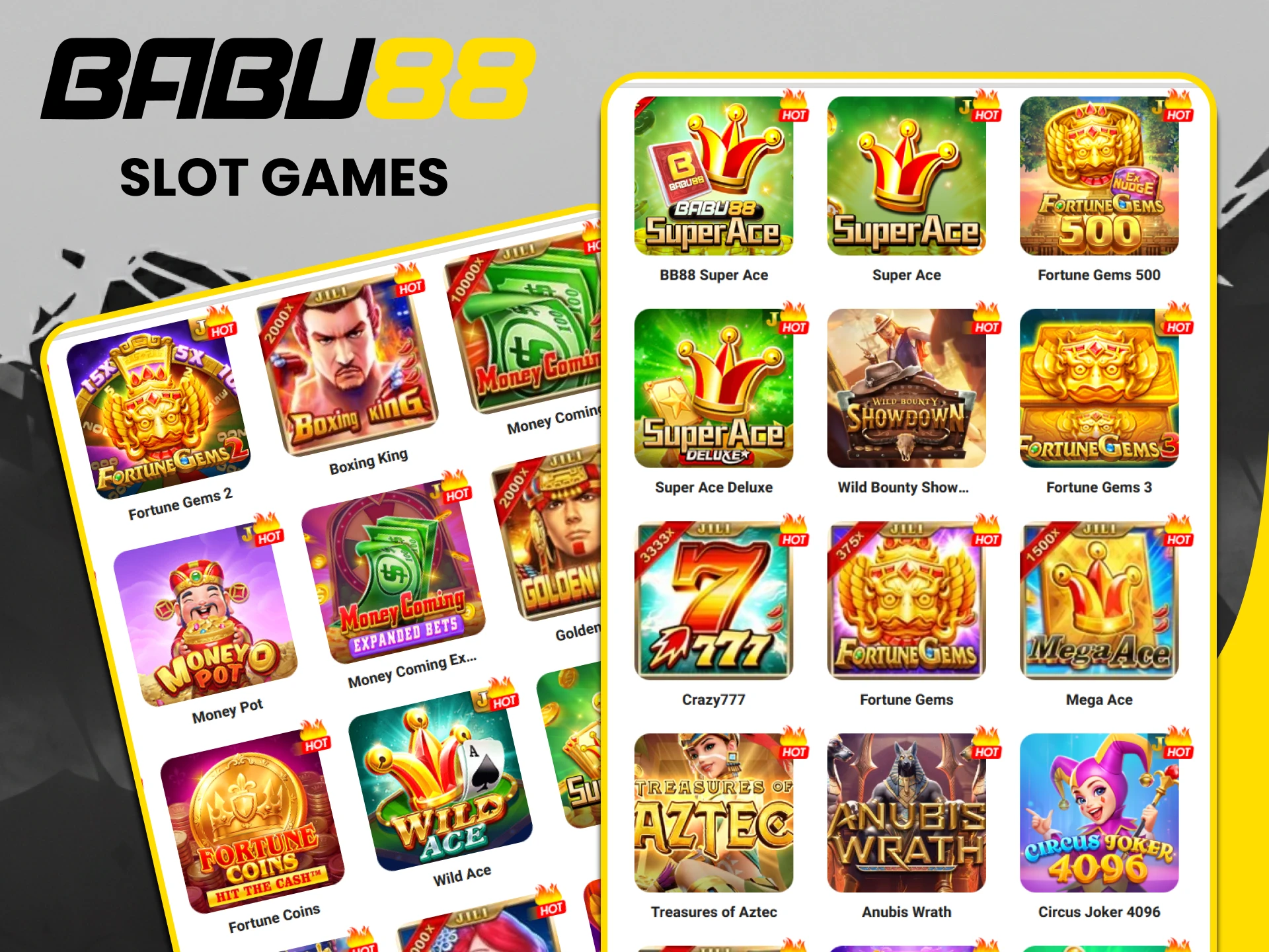 Slots game lovers choose the Babu88 website.
