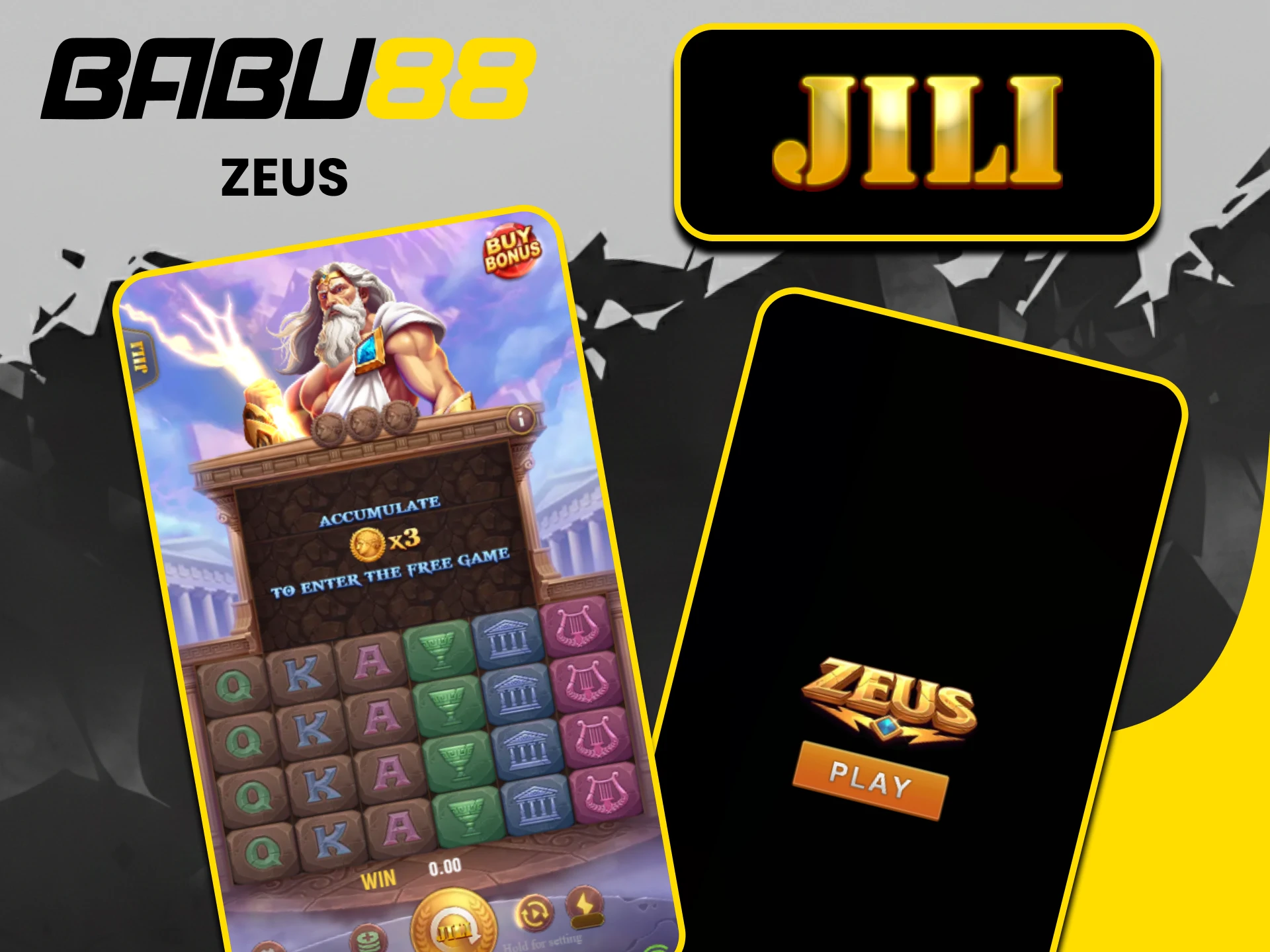 You will find the Zeus game on Babu88.